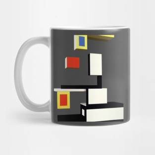 Mondrian Art Mug